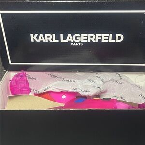 Karl Lagerfeld Vibrant Pink Footwear